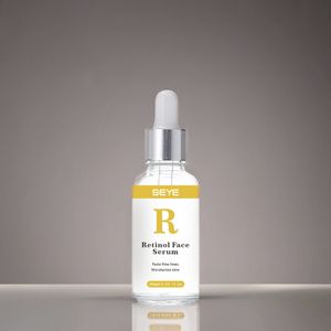 OEM ODM Anti-Aging Wrinkle Lifting Firming 5% Retinol Facial Serum Factory Supplier Organic Mainly Hyaluronic Acid Glycerin Face