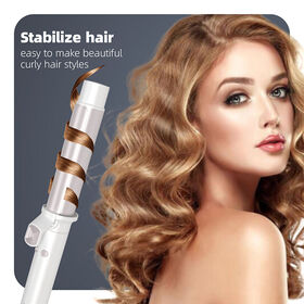 Automatic PTC Electric Curling Iron Portable Ceramic Rotating Hair Wave Curler Professional Curling Iron Wand