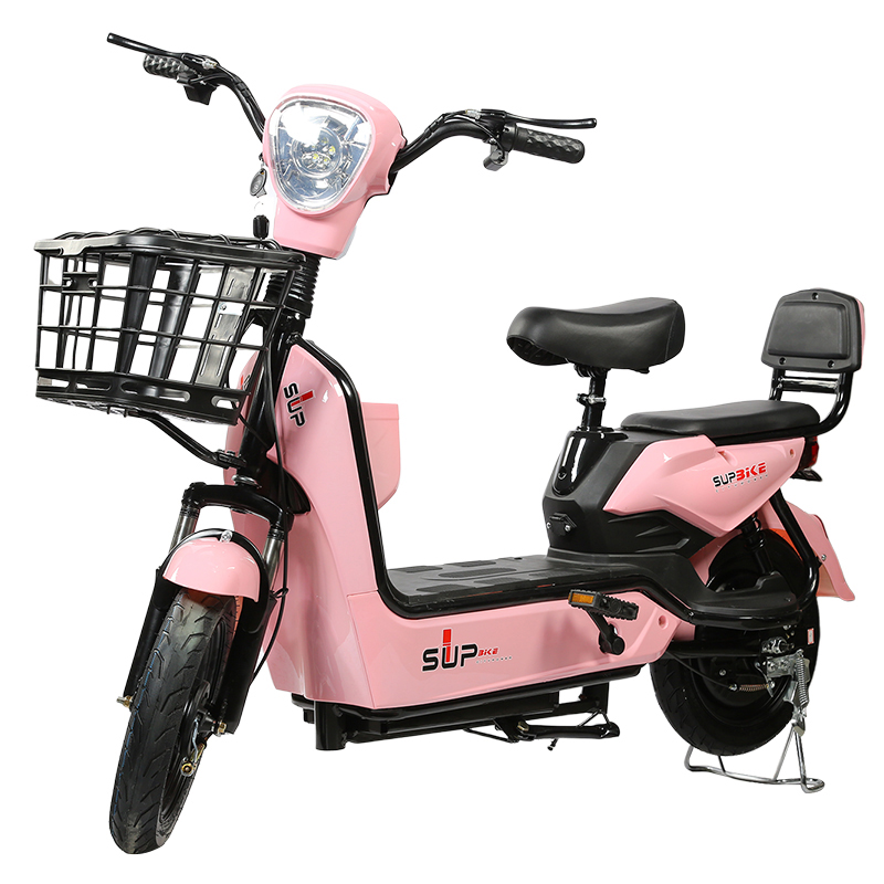 China Factory High Quality Electric Bicycle New Design 48v 12ah Fat Tire 14inch Electric City Bike For Adult