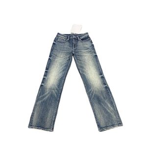 Hot sale Design Color Jeans Loose Customize Logo High Street American Distressed Jeans high waist denim jeans
