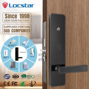 Wholesale Price Sales Reasonable Price Hotel Door Smart Lock With Free Software Smart Keyless Hotel Card Lock