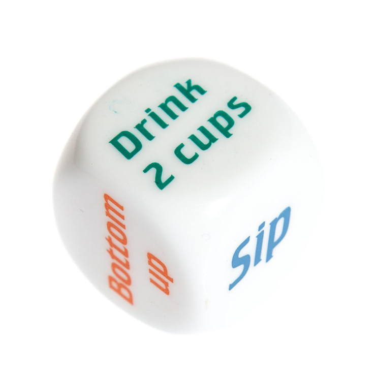 Yuyao Junjia Plastic Products Co., Ltd. 25mm Wine order dice drink no drink Hot-selling creative dice plastic cube dice
