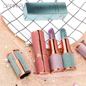 Hot Selling Waterproof Glitter Lipstick Long Lasting Mineral Nourishing Lip Balm for Girls Beauty Cosmetic