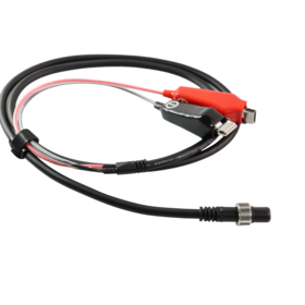 Electric bnc to banana connector fishing reel power cord male to female extension power cable assembly