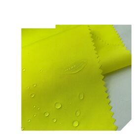 High quality 210D nylon oxford fabric breathable PU coated for rainshed tent parachute bags raincoat Fireman's uniform