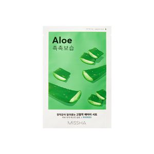[MISSHA] Airy Fit Sheet Mask (Aloe) KOREAN BEST MASK SHEET Korea Cosmetic sheet mask for face OEM/ODM/OBM