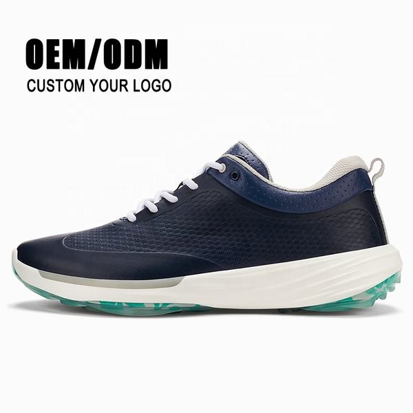 2024 New Men's Golf Shoes Outdoor Comfort High Quality Professional Athletic Shoe Non-slip Breathable Fashion Sneaker