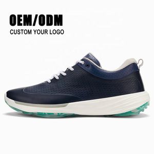 2024 New Men's Golf Shoes Outdoor Comfort High Quality Professional Athletic Shoe Non-slip Breathable Fashion Sneaker