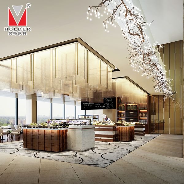 Good price upscale hotel restaurant dining room furniture sets luxury wood  other restaurant furniture