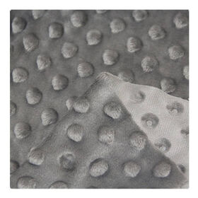 Super Soft velvet 100% Polyester  Dimple Dot Minky Dot Fabric for Baby Toy Blanket Wholesale Textile Fabric designer
