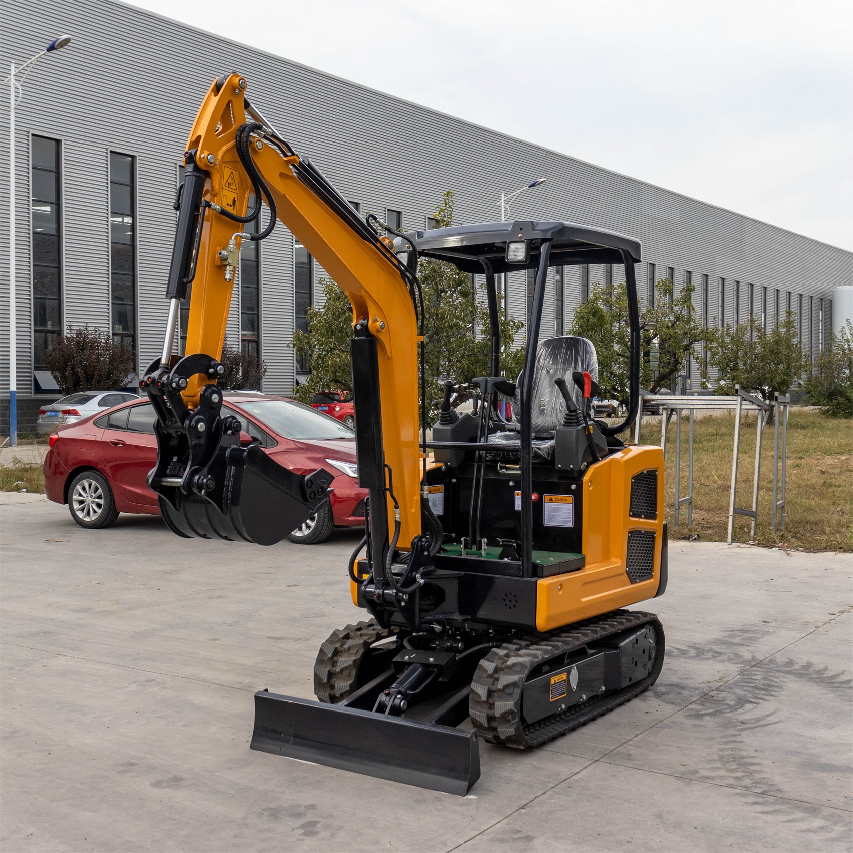 Garden Farm more useful small digger 1800kg diesel gasoline factory sale mini excavator with low price