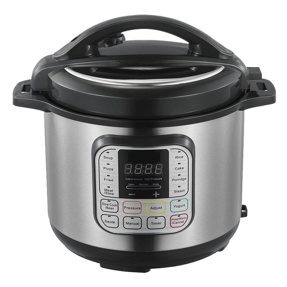 Jiangxi Jixi Technology Co., Ltd. 6L Stainless Steel 16 In 1 Multifunctional Pressure Cooker Smart LCD Home Digital Electric Rice Cooker