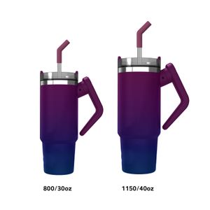 New Design 40oz Tumbler with Handle Vacuum Insulated Stainless Steel Water Bottle Tumblers Wholesale Bulk