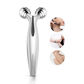 TOUCHBeauty 3D Microcurrent Face Roller Massager for Body Skin Face Slimming, Lifting, Tightening