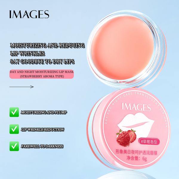 Beauty Products Day and Night Care Moisturizing Nourishing Repairing Lip Mask Strawberry Aloe Vera Sweet Orange Fragrance Type