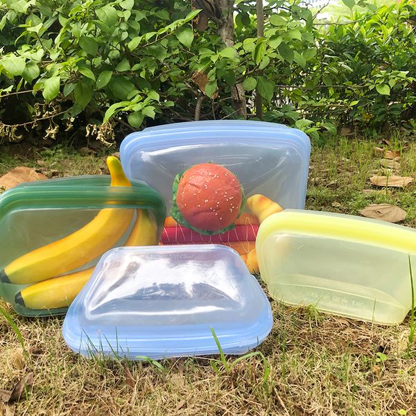 3000ML 1300ML 1000ML Hot Sale Bundle Storage Bags Freezer Safe Reusable Food Bags