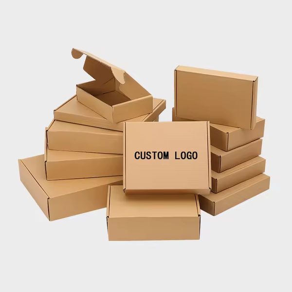 Wholesale Recycled Single Wall UV Coating Self-Erecting Carton Cardboard Boxes Excellent Printing & Vanishing Foil for Shipping