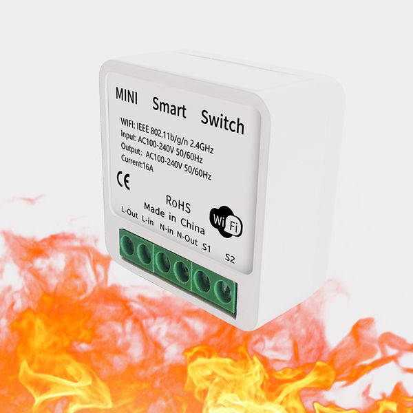Wifi Smart Switch Module Tuya Smart Switch 2.4GHz Wifi wireless protocol Smart Home Automation System