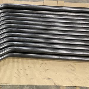 Steel pipe bending