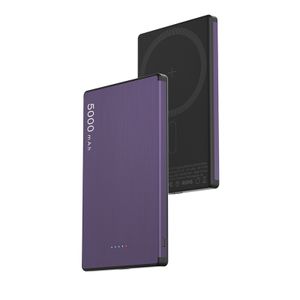 2024 New Electronics Products Ultrathin 7.9mm Magnetic Wireless Power Bank 5000mah Portable Power Bank Charger For Mobile Phone