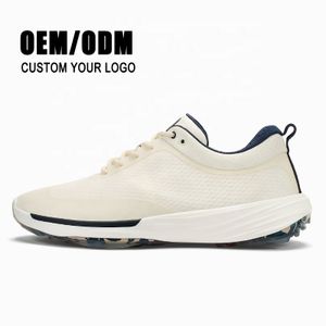 2024 New Men's Golf Shoes Outdoor Comfort High Quality Professional Athletic Shoe Non-slip Breathable Fashion Sneaker