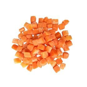 IQF Frozen Diced Carrot Cheap Price Wholesale Chinese Frozen Vegetables Carrot Cubes BRC Certified