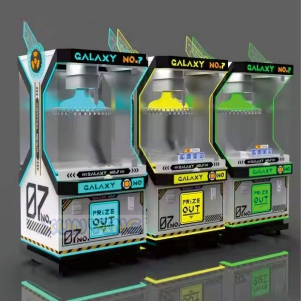 New Design Amusement Clip Gifts Cards Toys Arcade Coin Operated Games Machines