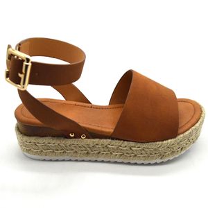 Women's Braided twine mid-soled sandals Outdoor Fashion Dress Sandals
