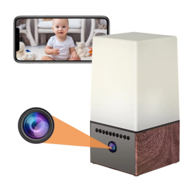 New HD1080P Motion Detection Two-Way Intercom Light Lamp Live Video Streaming Home Baby Camera