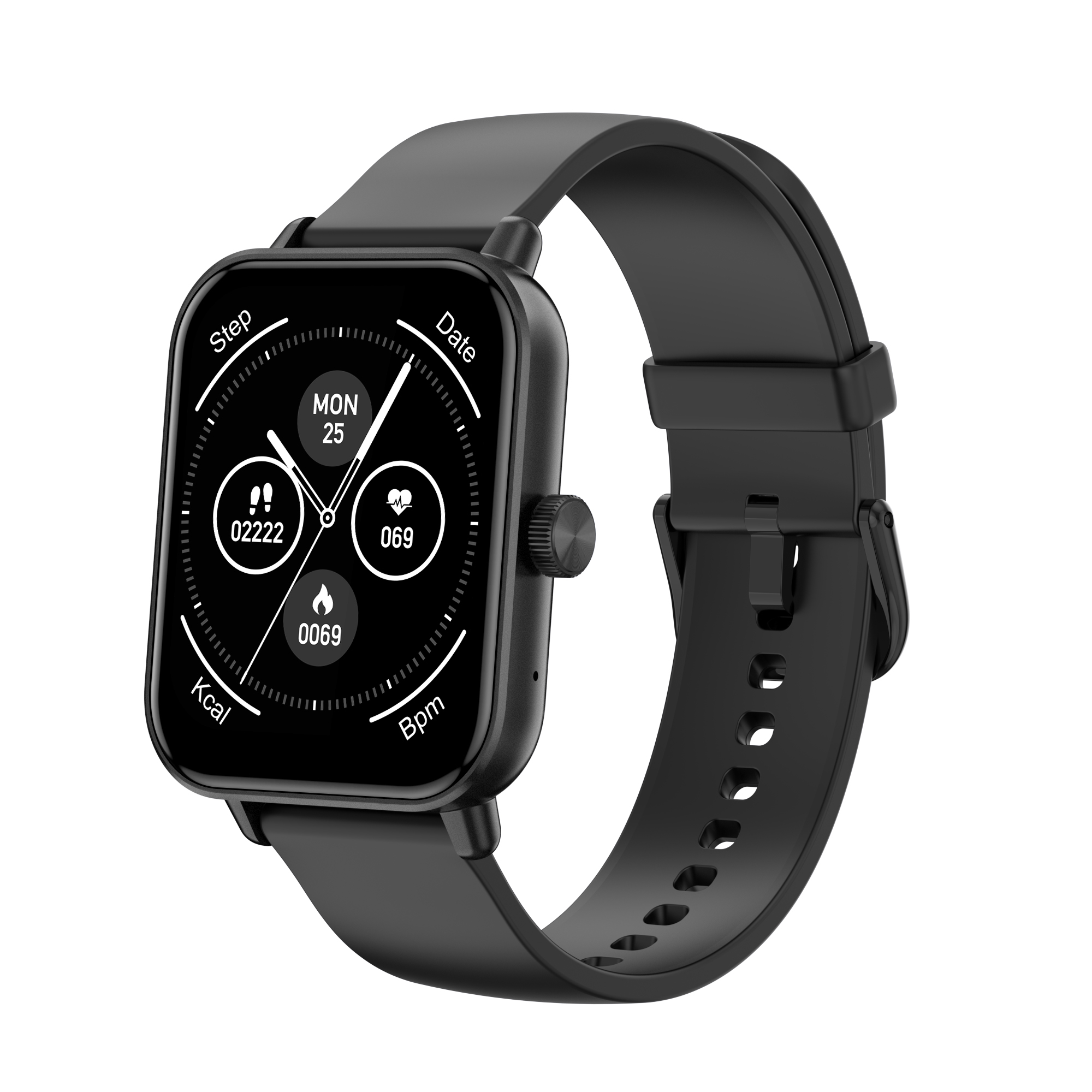 2024 Cheapest smart watch 1.83" HD Large Display with big battery Fitness tracker 24H Heart Rate/ Single Chipset