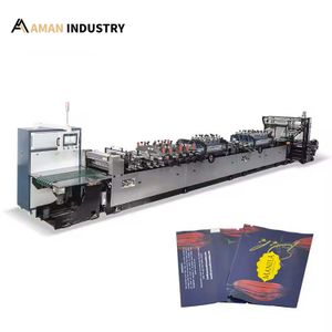 three side sealing bag forming machine manufacturing plant 260pcs/min laminated bag making machine