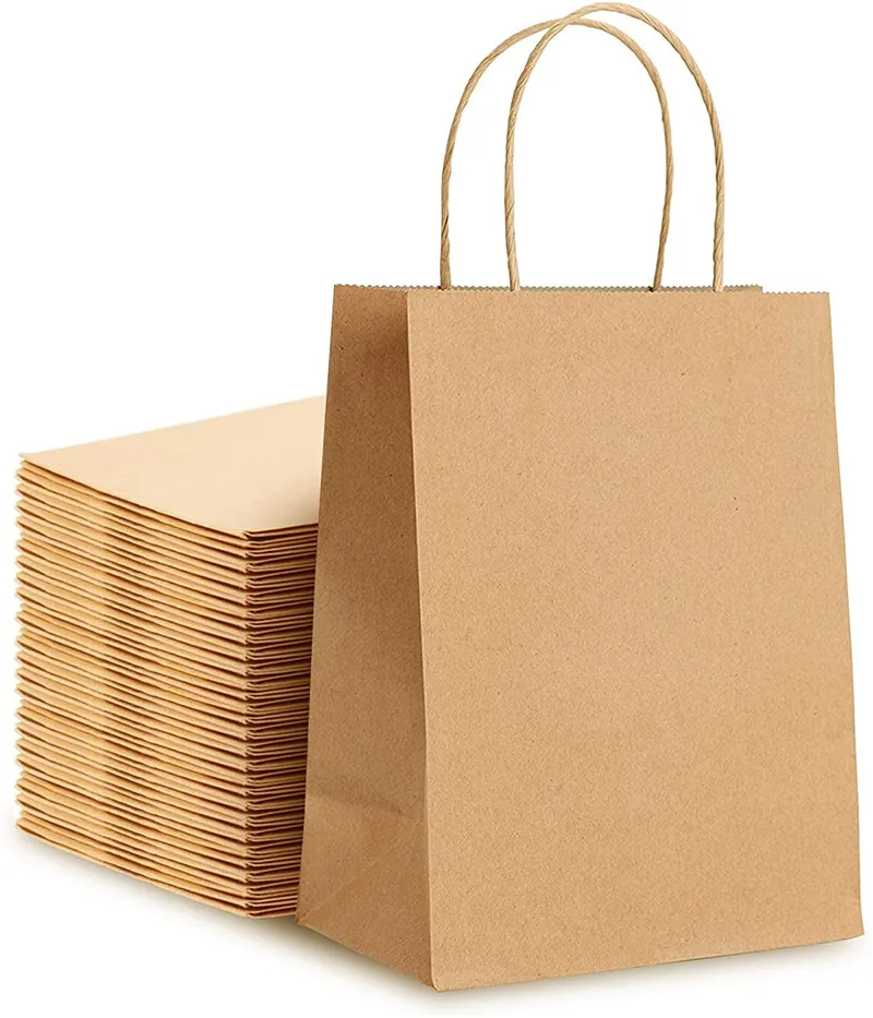 Wholesale art gift paper bags Custom craft paper bag Paper Bag with Logo Print