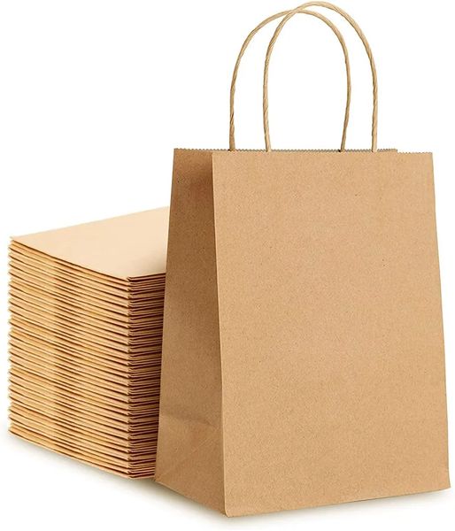 Wholesale art gift paper bags Custom craft paper bag Paper Bag with Logo Print