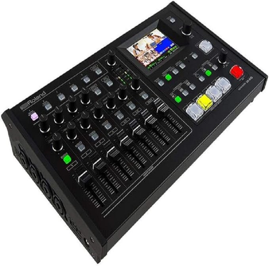 High Quality Rolands All-in-One VR-4HD 4 Channel AV Mixer with USB Stream/Record