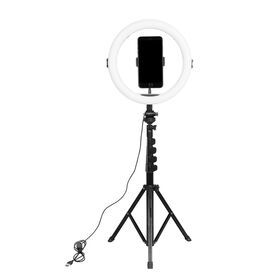 Factory 12'' Selfie Ring Light with 60'' Adjustable Tripod Stand and Phone Holder Circle Ringlight for Photography,TIKTOK