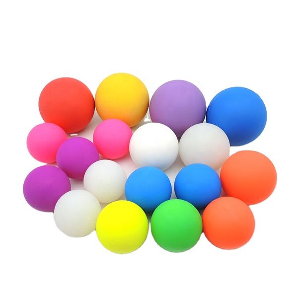 Custom Printed Logo Mini High Bouncy Toy Ball Natural Silicone Rubber Small Hard Bouncing Ball Pet Dog Balls