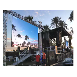 SMD P2.5 P3 P4 P5 High Brightness Outdoor Stages Pantalla Sign 640x640mm Slim Waterproof LED Video Wall Digital Display Screen