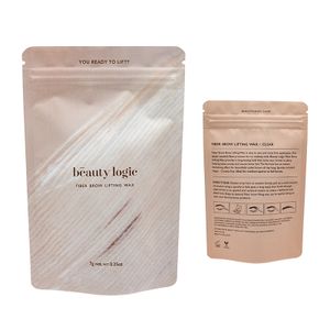 Customized Packaging Stand Up Bag Mylar Zipper Bag Aluminum Foil Pouch For  Scrub Bath Salt Packing
