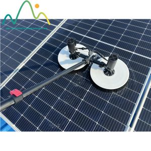 High Quality Solar Panel Cleaning Brush Double Head Wash Brush Electric Solar Cleaning Machine with Factory Price solar panels