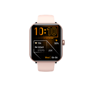 Heart Rate Monitoring Smartwatch for Fitness Android & iOS Waterproof Men's Watch for Health BT Features for Running & Sports