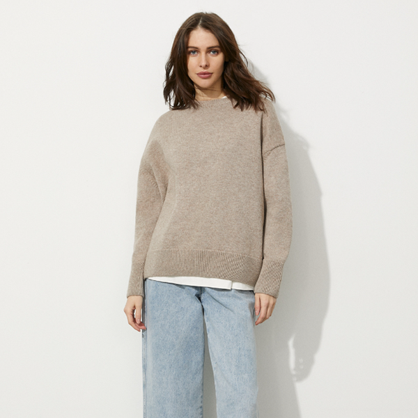 Women Sweater Long Sleeve Knitted Pullover Knitted Woolen Clothing Manufacturers Custom