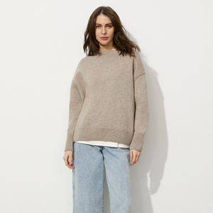 Women Sweater Long Sleeve Knitted Pullover Knitted Woolen Clothing Manufacturers Custom
