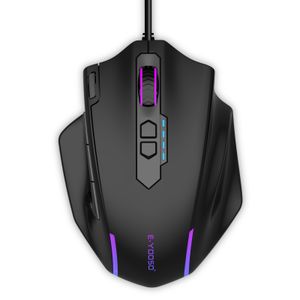 E-YOOSO Wired  Gaming Mouse Factory Price Support  LOW MOQ  Ergonomic Mouse with 11 Buttons  RGB Wired PC Gamer Gaming mouse