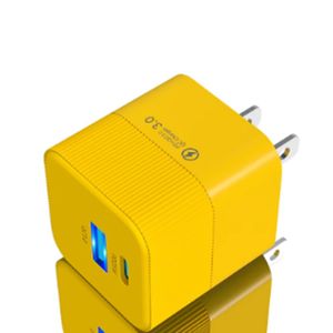 Factory PD 25W QC3.0 USB Phone Charger Fast Charging Type C Charger Quick charge Adapter For iPhone15 Xiaomi Huawei Samsung