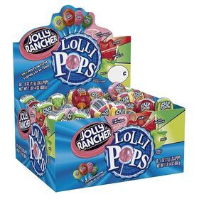 Jolly Rancher Lollipops Bulk Candy Assortment (Display Pack of 50)