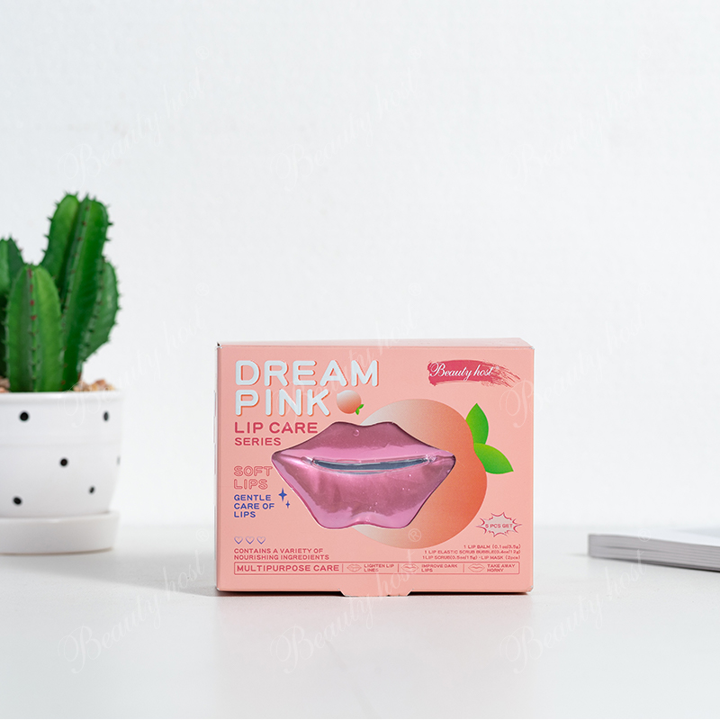 Lip Care Travel Set Beauty Skin Care Products Lip Mask Collagen Sugar Scrub Lip Moisturizing Balm Bubble Scrub