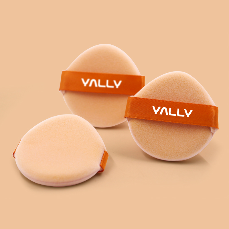 Facial Smooth Comfort Soft Brown Loose Powder Cosmetic Velvet Make Up Puff Sponge Beauty Cushion Puff FOR COMPACT POWDER