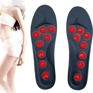 Magnetic Massage Insole Breathable Sweat Absorption Running Insert Health Care Flat Arch Support Magnet Insoles EVA OPP Bag