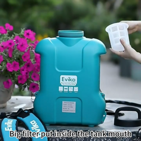 Water Pressure Floor Water Rechargeable Mister Refillable Pump Tank Machine Chamber Power Agricultural Battery Knapsack Sprayer