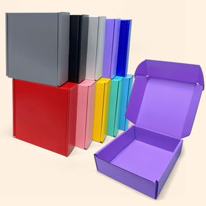 Custom Foldable Corrugated Carton Paper Box For Dress Underwear Clothing Cosmetic Packaging Mailer Shipping Boxes With Logo